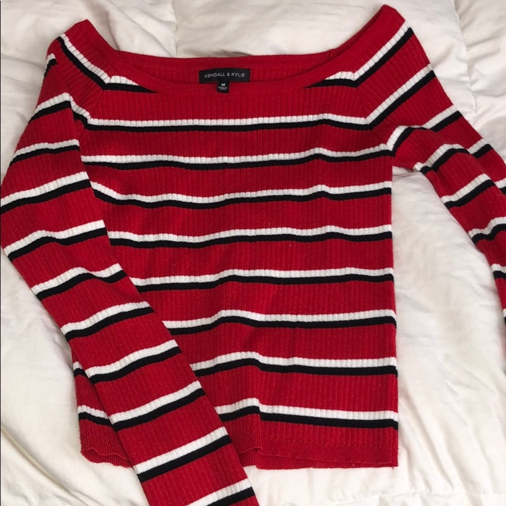 PacSun Long Sleeve Crop Top
